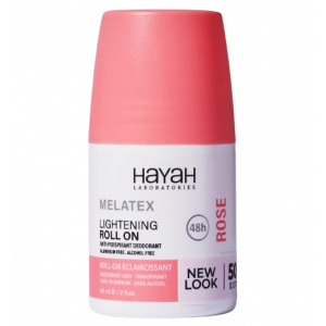 HAYAH LABORATORIES MELATEX LIGHTENING ROLL ON ROSE 48 PROTECTION 60 ML